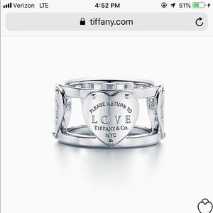 Tiffany Ring Silver